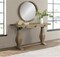 Reclaimed Natural Brown Solid Wood Flip Top Sofa Table